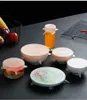 6 Stück Universal Silikondeckel Set Eckig / Dosendeckel / Produktbild-Vorschau 5