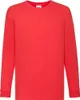 Fruit Of The Loom Kinder T-Shirt, langarm BC324 (12-13 Produktbild-Vorschau 1