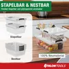 ATHLON TOOLS 4 x 80L Aufbewahrungsboxen mit Deckel - rot Produktbild-Vorschau 4