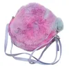 Einhorn lila und rosa Plüsch-Umhängetasche für Mädchen Produktbild-Vorschau 7