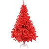 Albero di Natale artificiale rosso, 120 cm 230 rami Anteprima dell’immagine prodotto 1