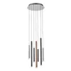 Italux Reyna Lampadario LED moderno cromo MD17077-7A Anteprima dell’immagine prodotto 1