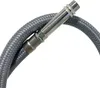 Balneo Armaturanschlussschlauch 3/8” x M10 60 cm PEX grau Produktbild-Vorschau 4