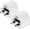 kwmobile 2x Reiseadapter UK Typ-G - Reise Adapter zu Typ G Produktbild-Vorschau 1