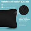 Premium Badewannenkissen schwarz | Badewannenkissen Nacken Produktbild-Vorschau 2