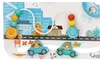 Adam Toys Edukační závěsná dřevěná tabule - Městečko Náhled obrázku produktu 4