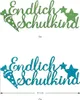 Oblique Unique 12x Endlich Schulkind Konfetti für Produktbild-Vorschau 2