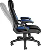 Chaise gamer MIKE - noir/bleu Voir les images du produit 8