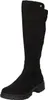 A black knee-high boot on a white background. Voir les images du produit
