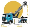Camion-benne Malplay avec grue, portes en métal qui Voir les images du produit 2