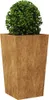 vidaXL Pflanzkübel 2 Stk. 45x45x75 cm Wetterfester Stahl Produktbild-Vorschau 4