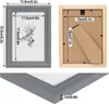 WOLTU 3er-Set Bilderrahmen Artos Stil Holz Rahmen Produktbild-Vorschau 3
