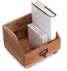 BUCHREGAL "BÜCHERBOX 24" | 24x21x17cm (BxTxH), Mahagoni | Produktbild-Vorschau 3