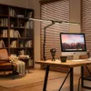 24W Schwarz Schreibtischlampe Doppelkopf Led Monitor Lampe Produktbild-Vorschau 7