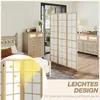 HOMCOM Roomdivider, 3-delig, 120 x 170 cm, scheidingswand Productafbeelding-voorbeeld 6