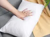 Oreiller 50x60 cm antiallergique en microfibre lisse blanc Voir les images du produit 5