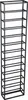 PTMD - Kentyn Weinregal - Schwarz - 35 x 15 x 155 cm Produktbild-Vorschau 1