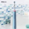 Oral-B Pro 3 3000 Sensitive Clean Zahnbürste blau Produktbild-Vorschau 5