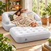 Aufblasbares Schlafsofa 198 x 138 x 62 cm Produktbild-Vorschau 9