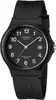 A black Casio watch with a black strap is shown against a white background. Produktbild-Vorschau
