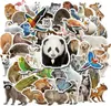 Set van 50 kleurrijke stickers met dierenmotieven voor Productafbeelding-voorbeeld 5