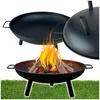 Feuerstelle Ø 60 cm aus Metall mit Beinen - Feuerschale - Produktbild-Vorschau 1