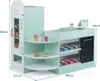 GOPLUS Kaufladen, Kaufmannsladen mit mit Kasse, POS-Automat Produktbild-Vorschau 6