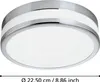 EGLO Led Palermo, Niewymienialne źródło światła, 3000 K, Podgląd zdjęcia produktu 4
