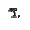 A cordless drill with battery and charger on a white background. Produktbild-Vorschau