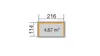 Brennholzlager 663 B Gr.1 B x T x H 260 x 130 x 204 Produktbild-Vorschau 4