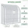 Fóliový skleník Outsunny se 2 dveřmi pro pěstování rostlin, Náhled obrázku produktu 11