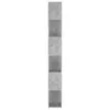Libreria Divisorio per ambienti grigio cemento 100x24x188 Anteprima dell’immagine prodotto 6