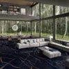 CASA39 Gres porcellanato effetto marmo Nero 60x120 cm Anteprima dell’immagine prodotto 3