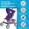 Kinderplay Puppenwagen KP0280T – Leichter klappbarer Produktbild-Vorschau 2