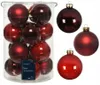 Weihnachtskugeln Glas 8cm 16 Stück - Weihnachtsrot / Produktbild-Vorschau 3
