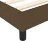 vidaXL Box spring posteľný rám tmavohnedý 120x200 cm látka Náhľad obrázku produktu 6