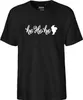Huuraa Herren T-Shirt Ho Ho Ho Weihnachtsmann 3XL Black Bio Produktbild-Vorschau 2