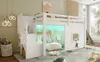 Łóżko piętrowe 90x200 cm z schodami z miejscem do Podgląd zdjęcia produktu 17