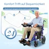 Elektrorollstuhl Elektrisch Faltbar Leicht bis 150KG, Produktbild-Vorschau 4