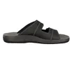 A side view of a black sandal on a white background. Anteprima dell’immagine prodotto