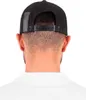 Back view of a person wearing a black trucker cap. Anteprima dell’immagine prodotto