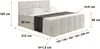 ALTDECOR Boxspringbett mit Matratze und Lattenrost, Topper, Produktbild-Vorschau 6