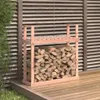 vidaXL Polička na palivové drevo 110x35x108,5 cm Douglaska Náhľad obrázku produktu 2