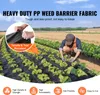 SucceBuy 13FTx60FT Premium Heavy Duty Weed Barrier Náhled obrázku produktu 2