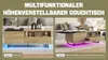 Sweiko Höhenverstellbarer Schrank mit LED-Bodenlicht & Produktbild-Vorschau 12