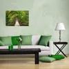 Wallario selbstklebendes Poster - Hängebrücke im Urwald  Produktbild-Vorschau 3
