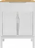 vidaXL Wastafelmeubel FLORO, wit, 60 x 40 x 80 cm Productafbeelding-voorbeeld 6
