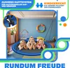KESSER® Nestschaukel 100cm Tellerschaukel Hängeschaukel Produktbild-Vorschau 4
