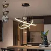 3 Ringen Moderne LED Hängelampe Esstisch,54W LED Produktbild-Vorschau 1