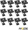 12er Set Solar Photovoltaik ALU Mittelklemme schwarz 35mm f Produktbild-Vorschau 2